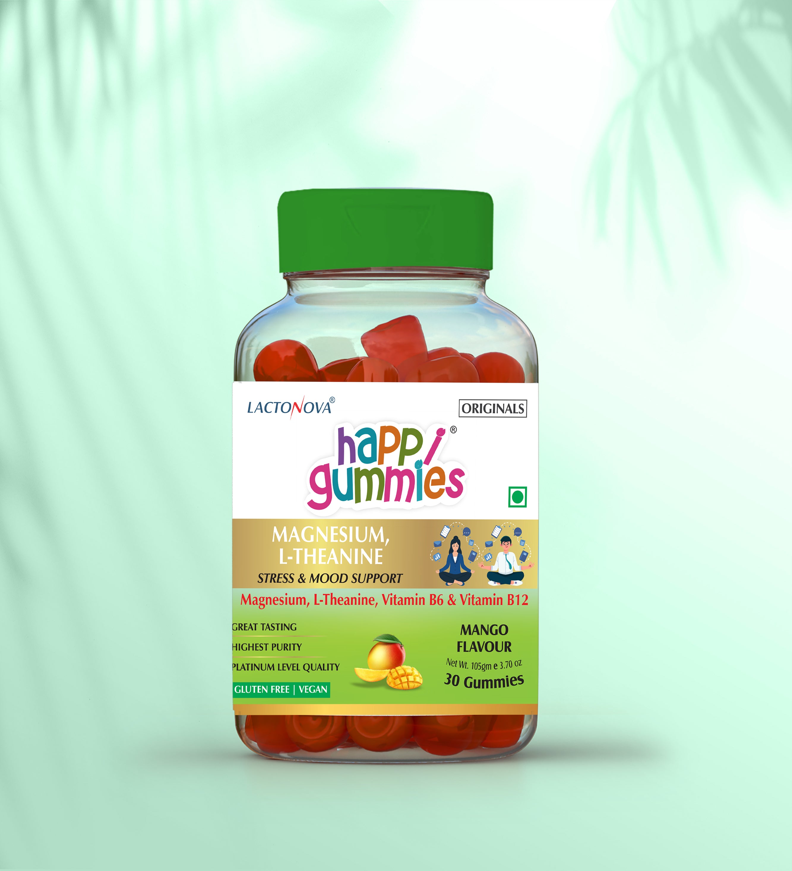 Buy Stress Relief Magnesium And LTheanine Gummies Online