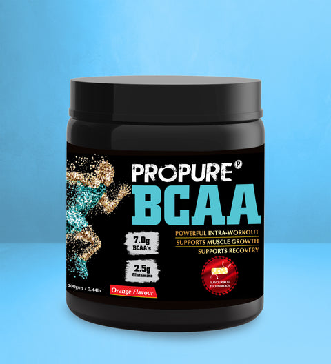 Propure BCAA Protein powder | Orange Flavour