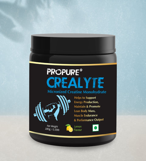 Propure CREALYTE micronized creatine monohydrate powder | Lemon Flavour