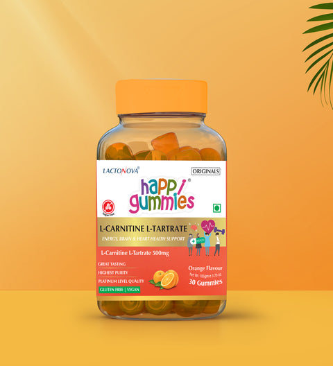 L-Carnitine L-Tartrate Gummies - Lactonova Happi Gummies