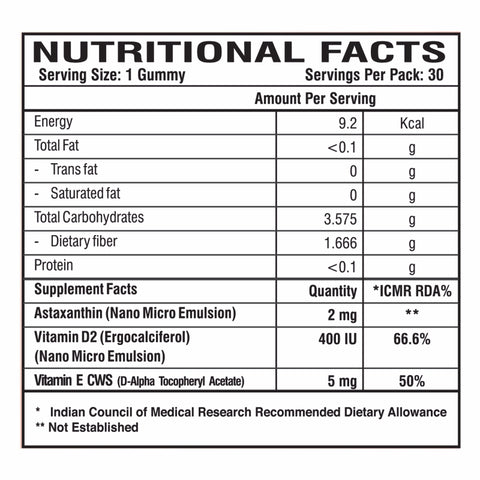 Astaxanthin & Vitamin D